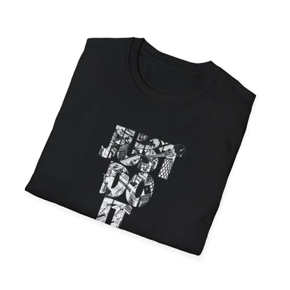 Just Do It Tee | Black graphic logo t-shirt