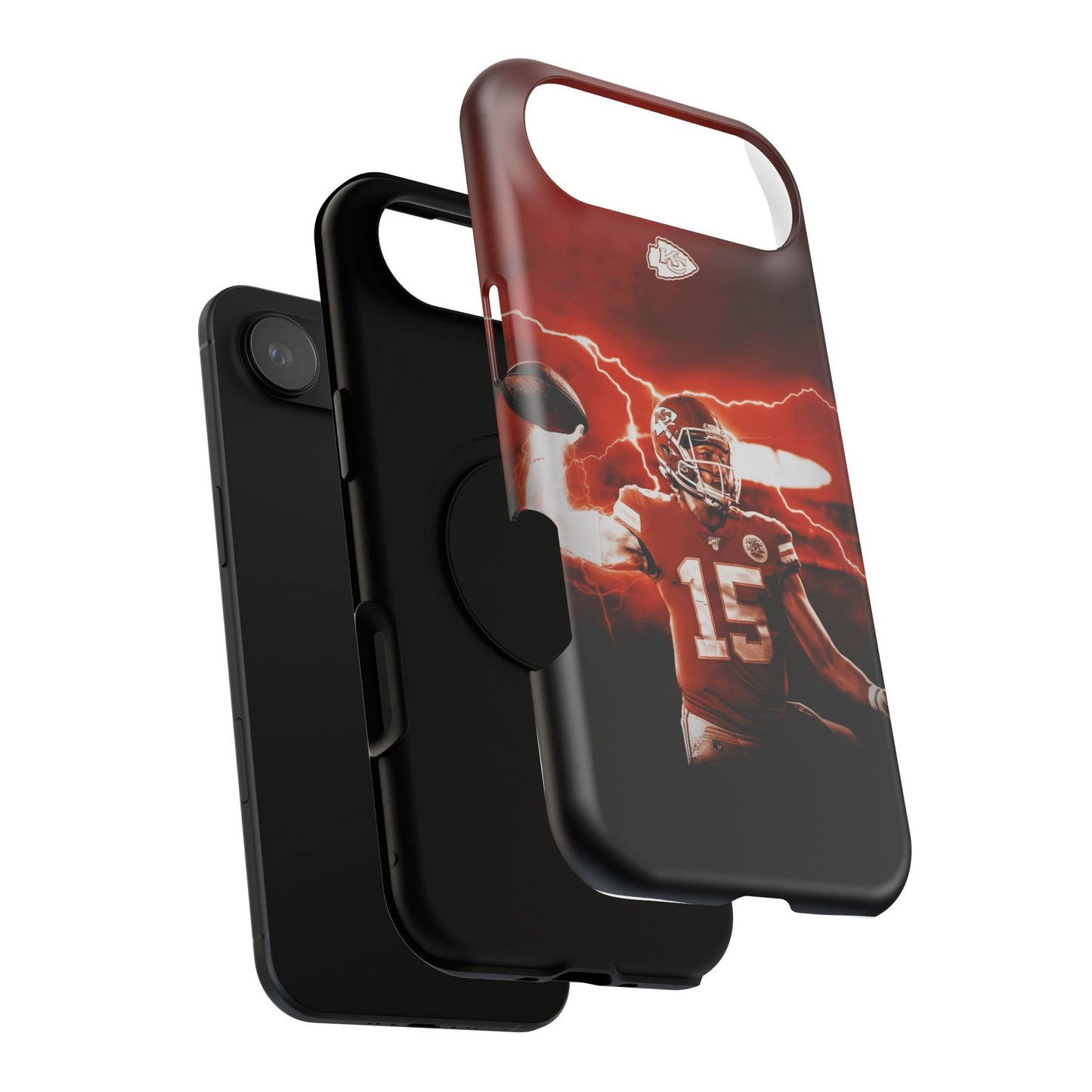 Patrick Mahomes Football Phone Case | Impact-Resistant Case