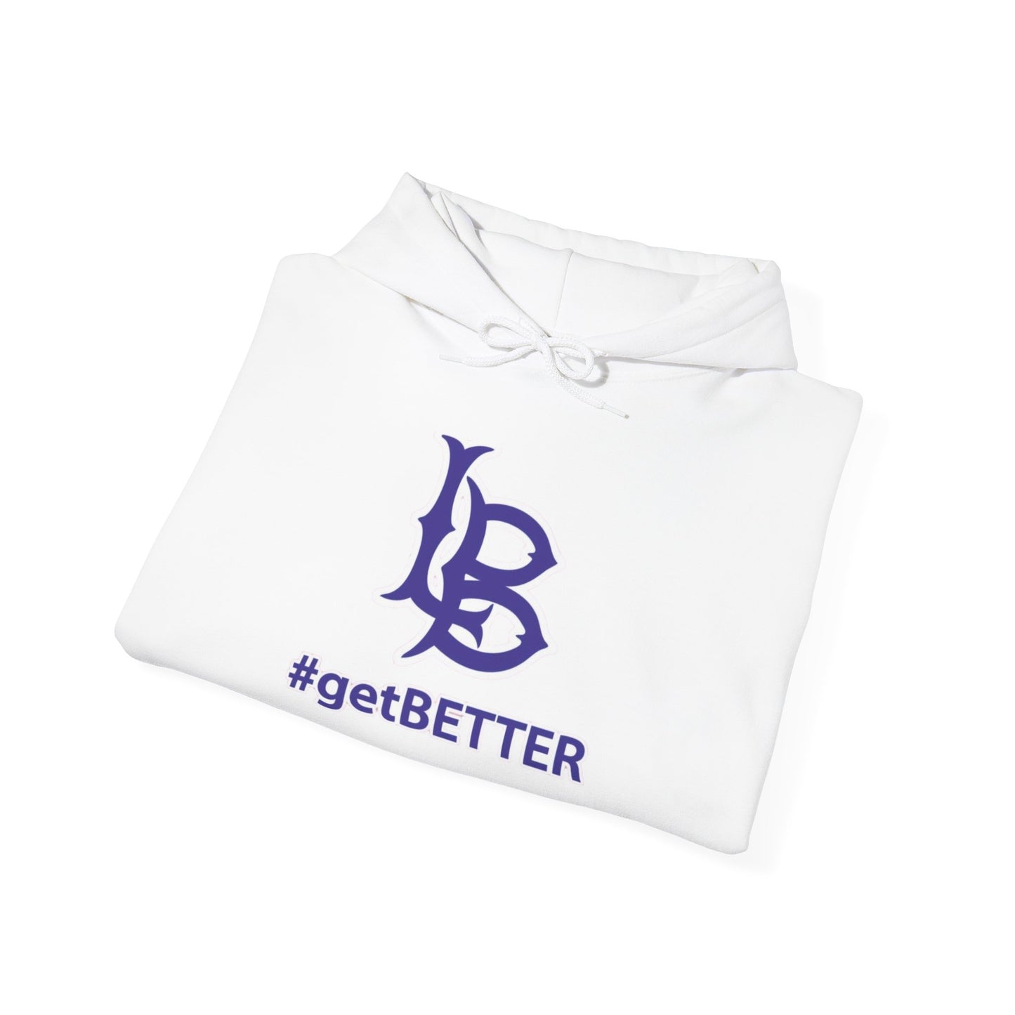 #getBETTER LB Logo Hoodie — Motivational Long Beach Sweatshirt