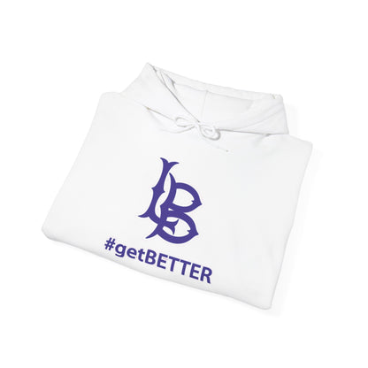 #getBETTER LB Logo Hoodie — Motivational Long Beach Sweatshirt