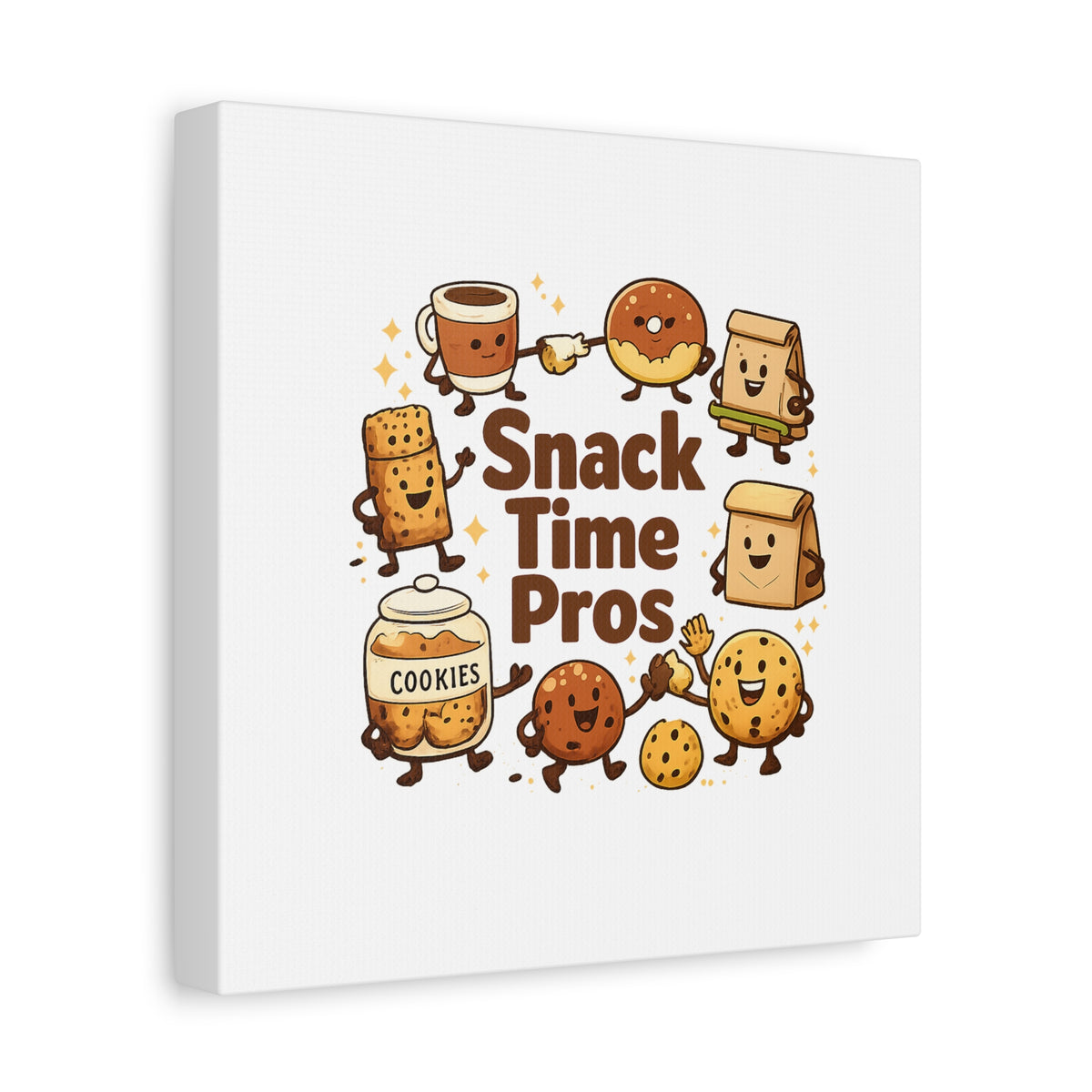 Snack Time Pros Canvas | Office Humor, Meeting Memes, Coffee Fuel