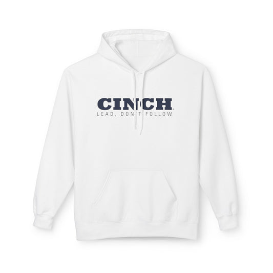 CINCH "Lead, Don't Follow" Hoodie — Classic Logo Pullover