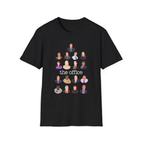 The Office Minimalist Character Grid T-Shirt