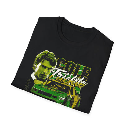 Cole Trickle Racing Car T-Shirt | Vintage NASCAR 46 Track Design