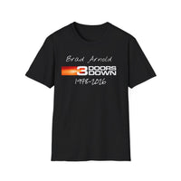 3 Doors Down Memorial Brad Arnold 1978-2016 T-Shirt | Band Tribute