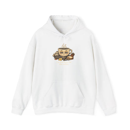 Sleepy Coffee Face Hoodie | burnout, tired, mental health humor
