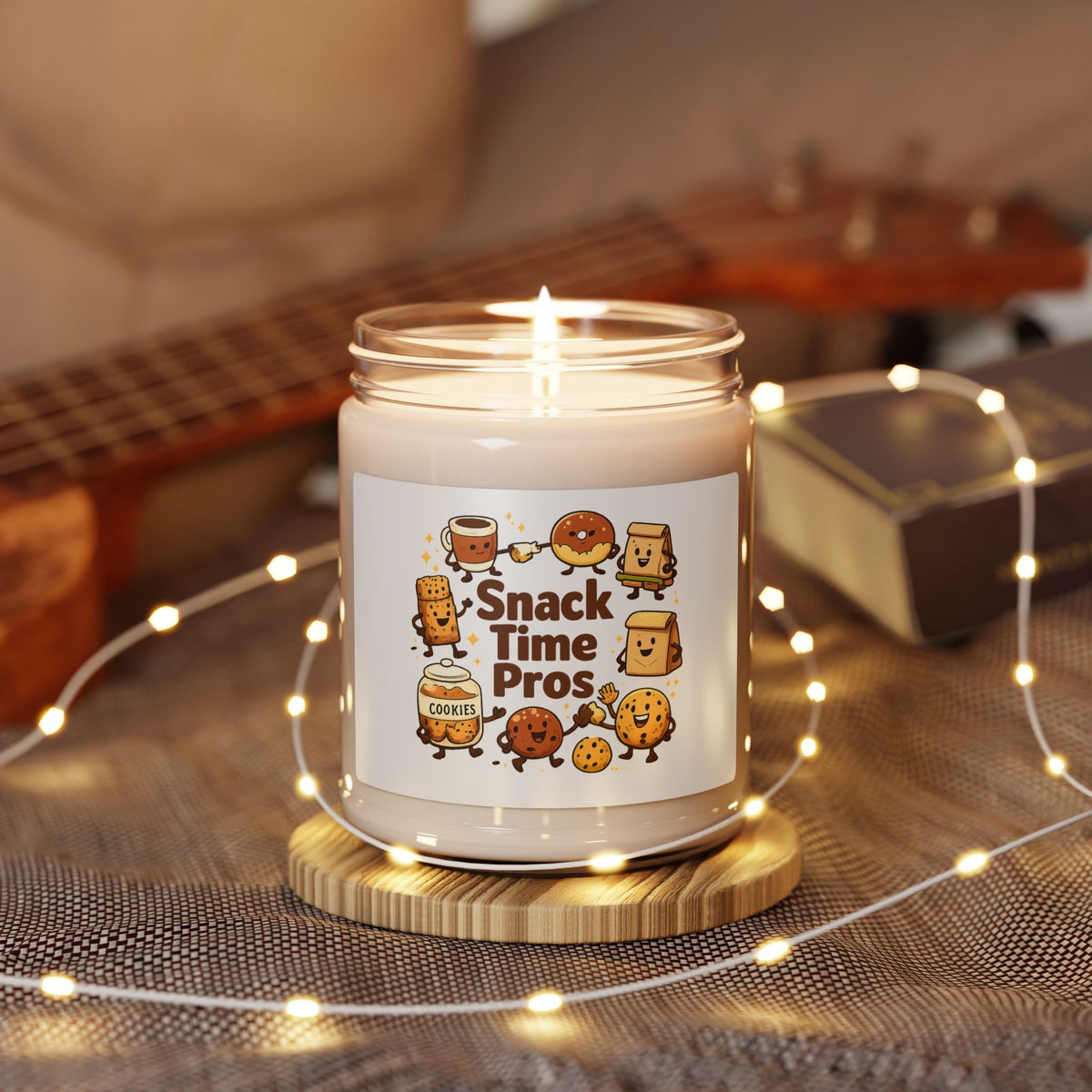 Snack Time Pros Candle | Soy Candle, Office Humor, Coffee Fuel