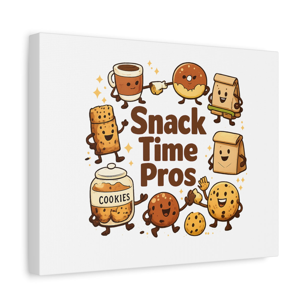 Snack Time Pros Canvas | Office Humor, Meeting Memes, Coffee Fuel