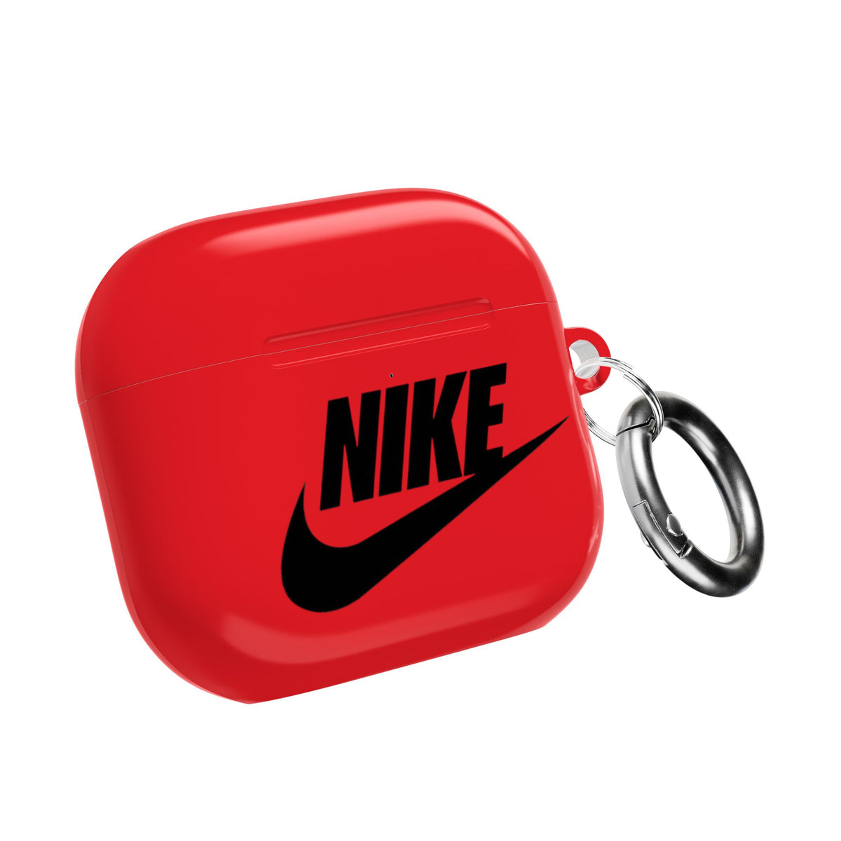 Nike Swoosh AirPod Case | Red Silicone AirPod Case