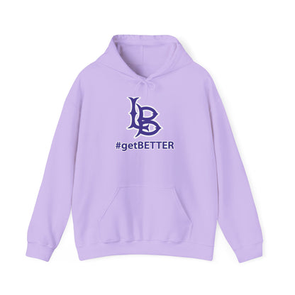 #getBETTER LB Logo Hoodie — Motivational Long Beach Sweatshirt