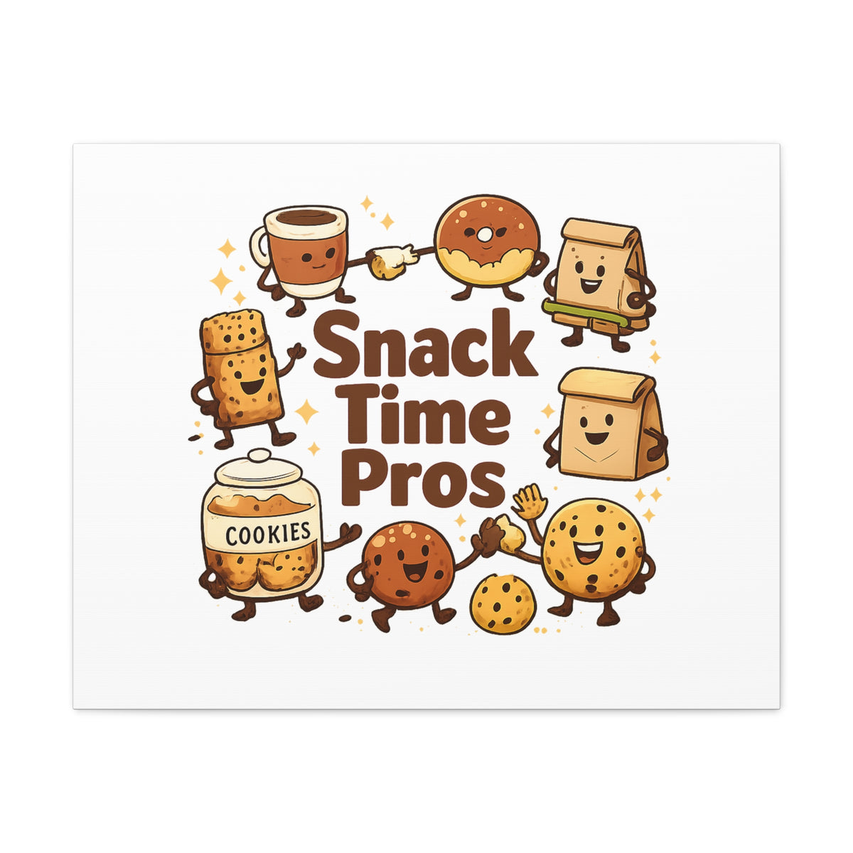 Snack Time Pros Canvas | Office Humor, Meeting Memes, Coffee Fuel