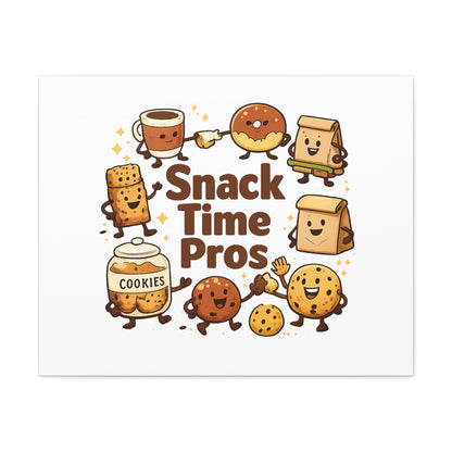 Snack Time Pros Canvas | Office Humor, Meeting Memes, Coffee Fuel