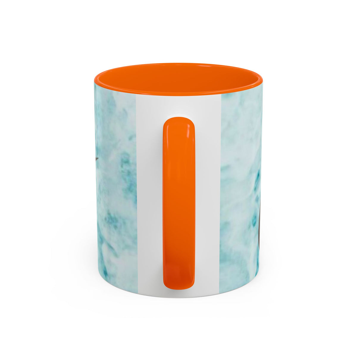 Swoosh Logo Coffee Mug | Accent Ceramic Mug