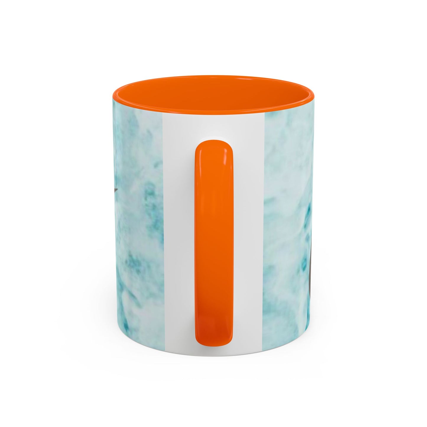 Swoosh Logo Coffee Mug | Accent Ceramic Mug