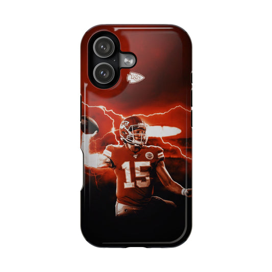 Patrick Mahomes Football Phone Case | Impact-Resistant Case