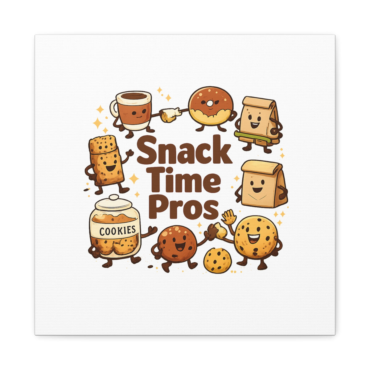 Snack Time Pros Canvas | Office Humor, Meeting Memes, Coffee Fuel