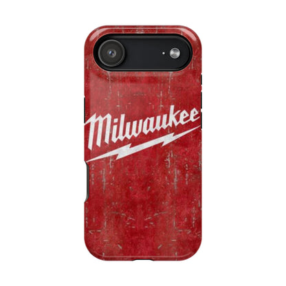 Milwaukee Lightning Logo phone case | Impact-Resistant Case
