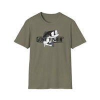 Gone Fishin' Bass Graphic T-Shirt | Fishing Shirt