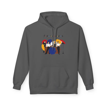 Friends TV Show Minimalist Cast Hoodie – 'F.R.I.E.N.D.S' Graphic Pullover