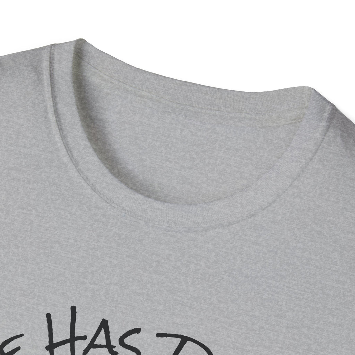 He Has Risen cross T-Shirt | Easter Christian faith tee