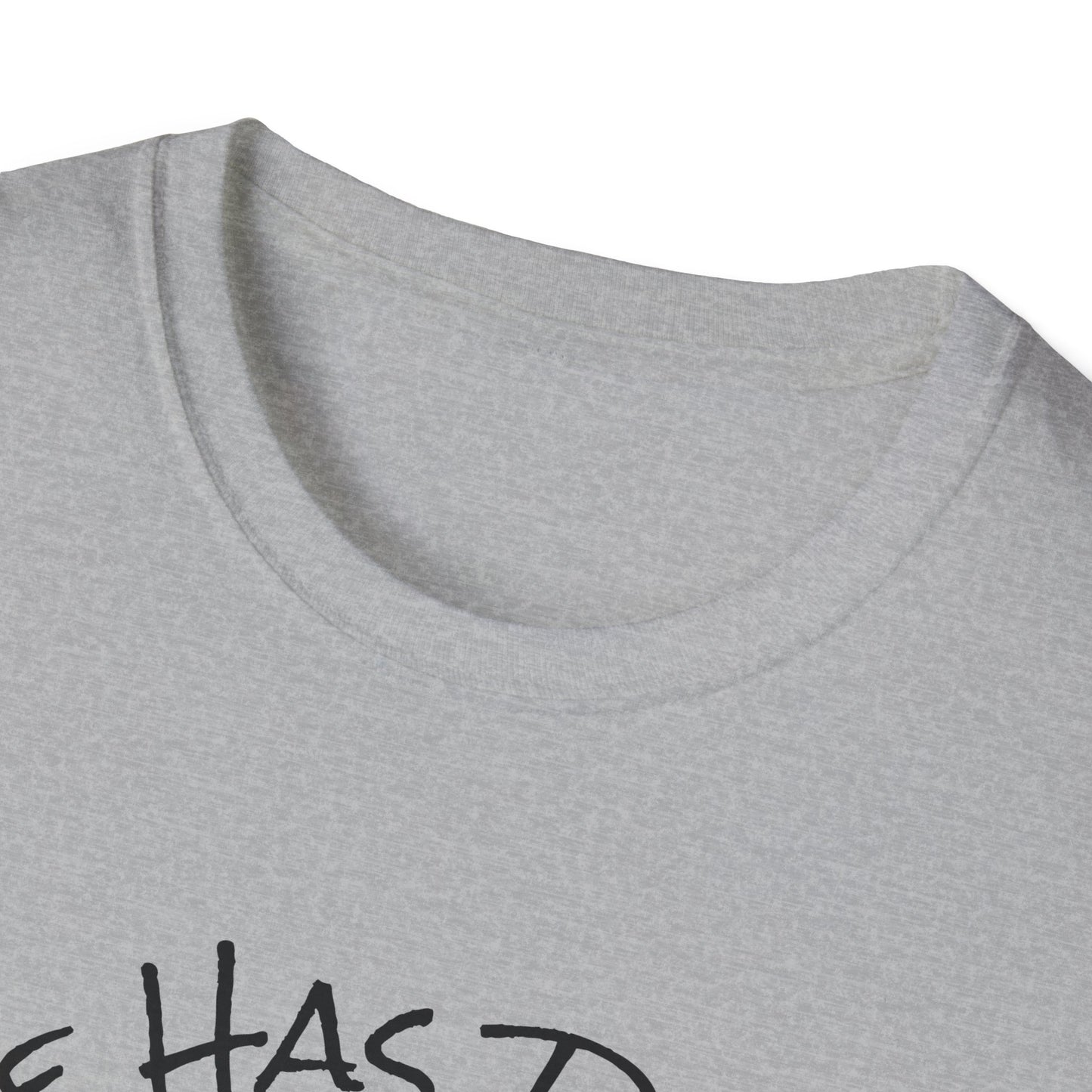 He Has Risen cross T-Shirt | Easter Christian faith tee