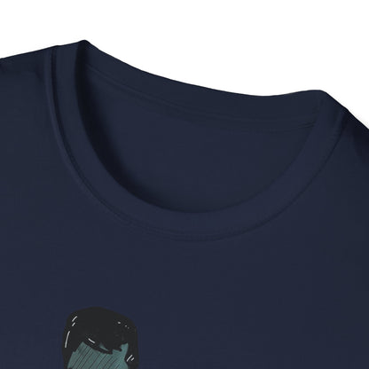 Elvis Graphic T-Shirt — Acoustic Music Tee with Color Icon Accents