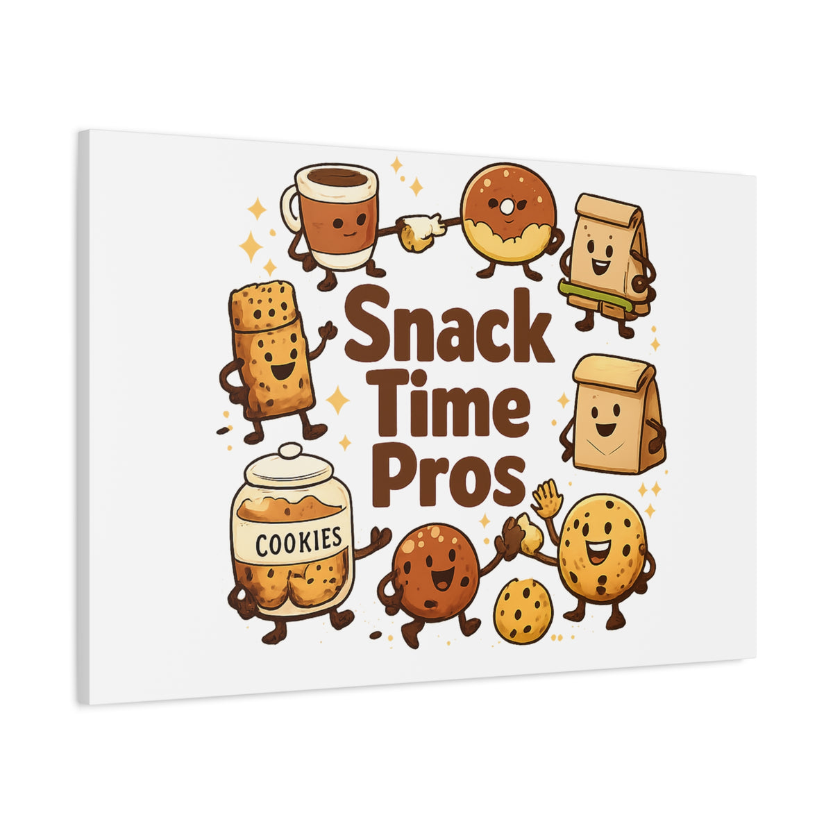 Snack Time Pros Canvas | Office Humor, Meeting Memes, Coffee Fuel