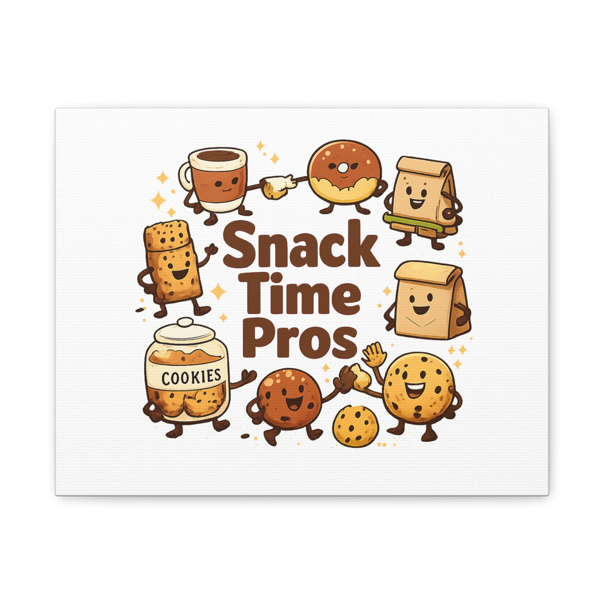 Snack Time Pros Canvas | Office Humor, Meeting Memes, Coffee Fuel
