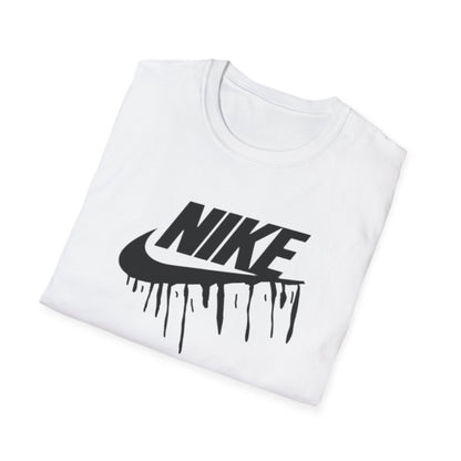 Dripping Swoosh T-Shirt | Streetwear Logo Graphic