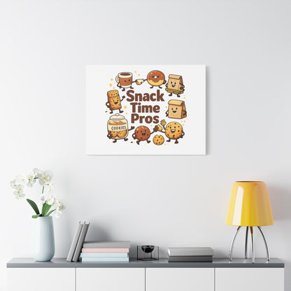 Snack Time Pros Canvas | Office Humor, Meeting Memes, Coffee Fuel