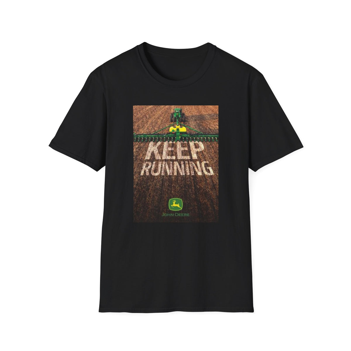 Keep Running Tractor T-Shirt — Farm John Deere Inspired Graphic Tee