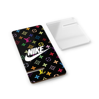 Rainbow Monogram Pattern Mobile Stand