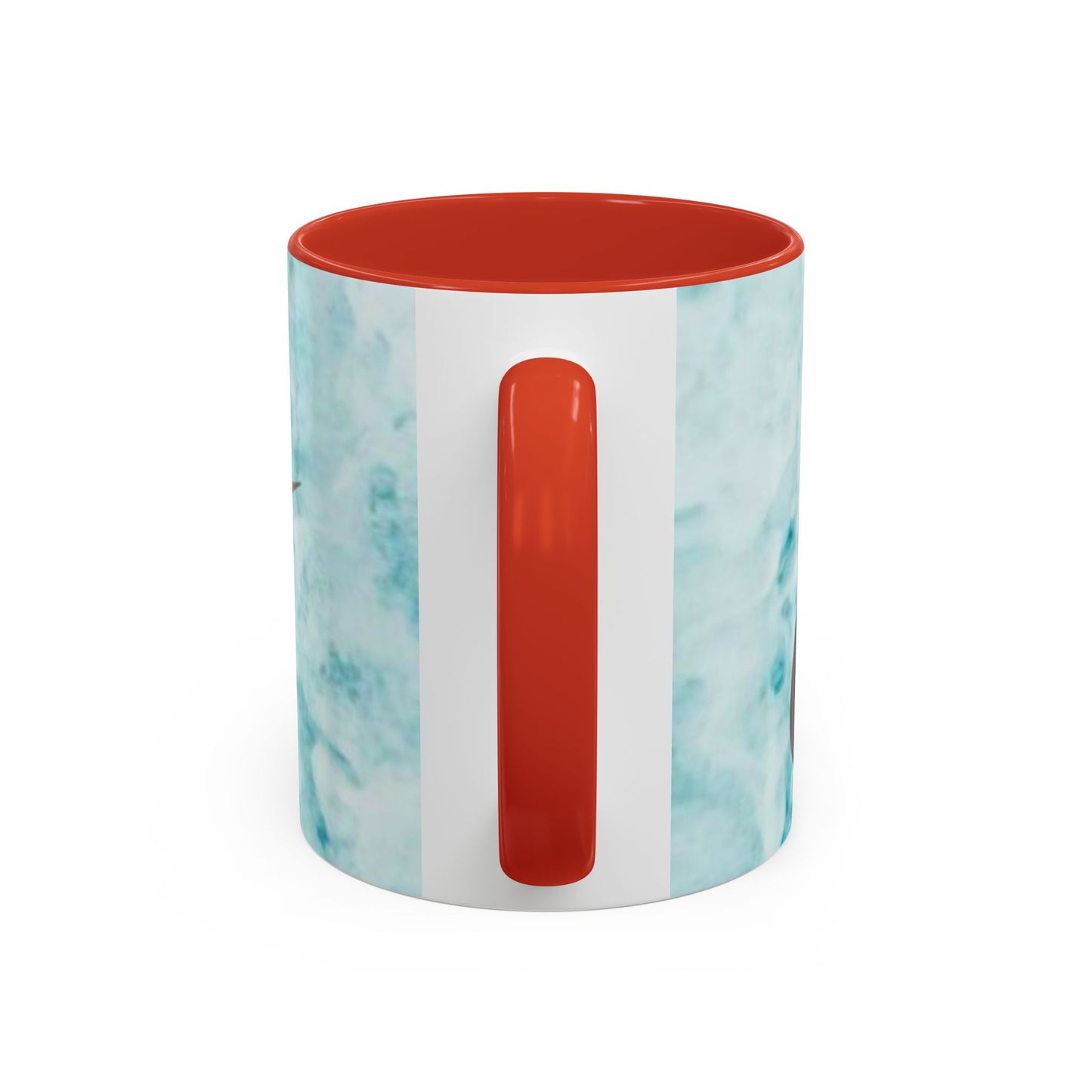 Swoosh Logo Coffee Mug | Accent Ceramic Mug