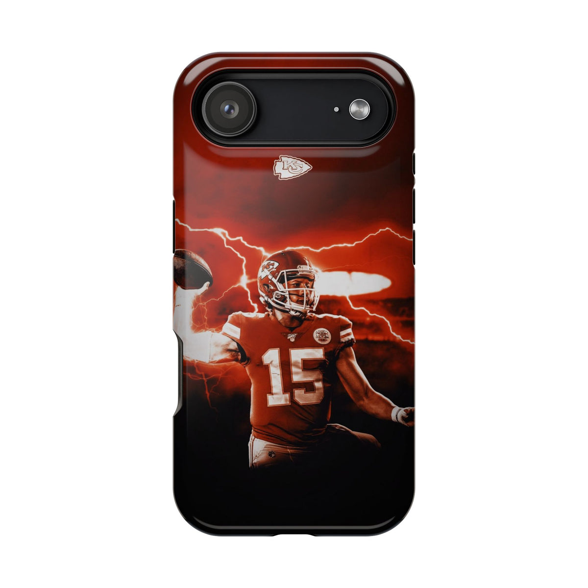 Patrick Mahomes Football Phone Case | Impact-Resistant Case