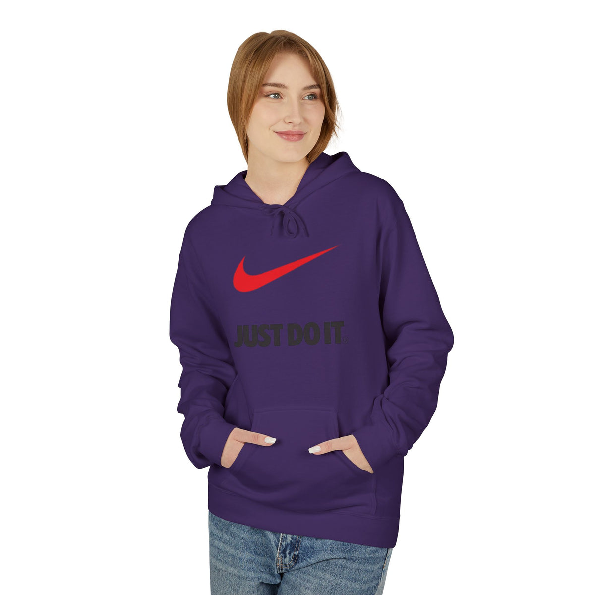 Nike-Inspired 'Just Do It.' Hoodie