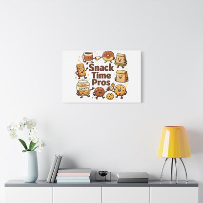 Snack Time Pros Canvas | Office Humor, Meeting Memes, Coffee Fuel