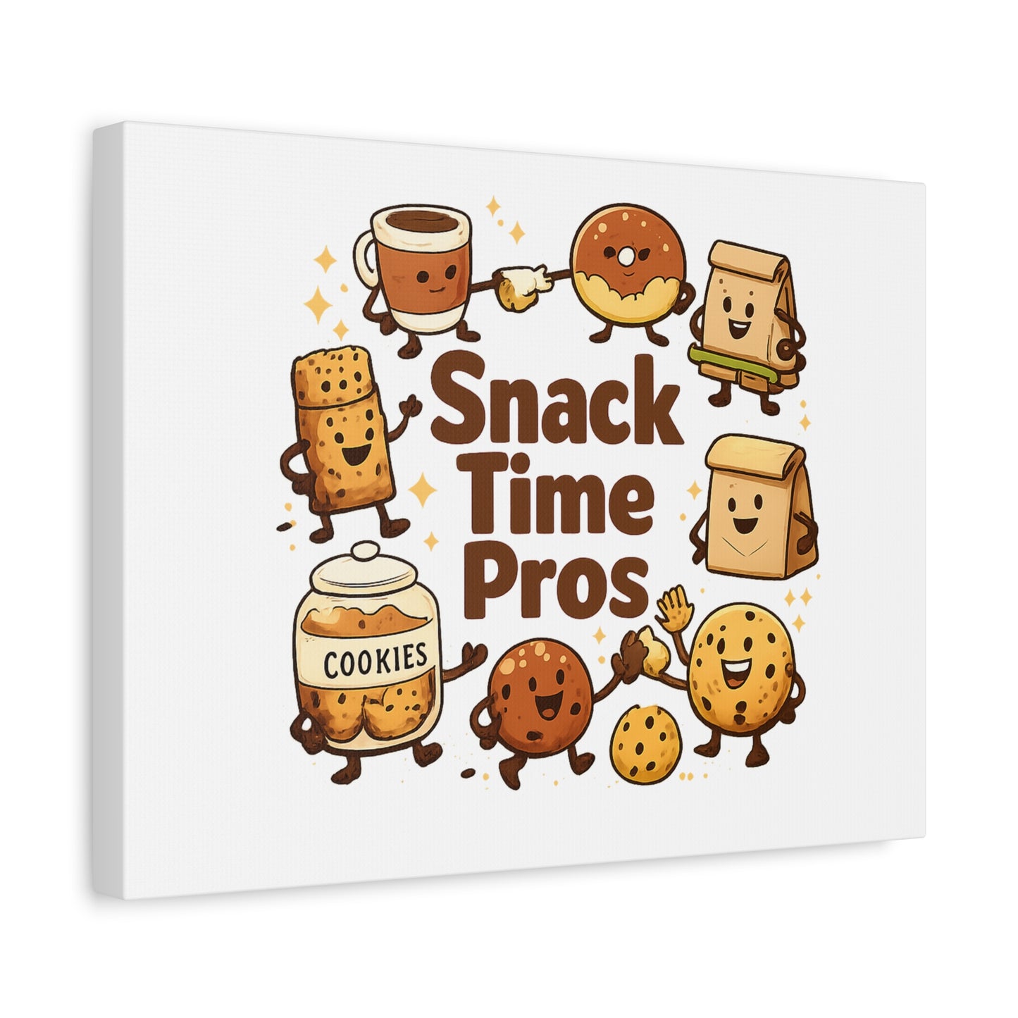 Snack Time Pros Canvas | Office Humor, Meeting Memes, Coffee Fuel