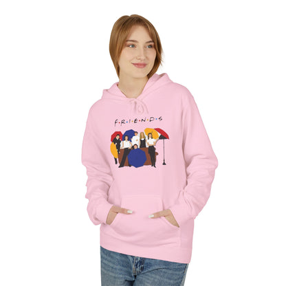 Friends TV Show Minimalist Cast Hoodie – 'F.R.I.E.N.D.S' Graphic Pullover