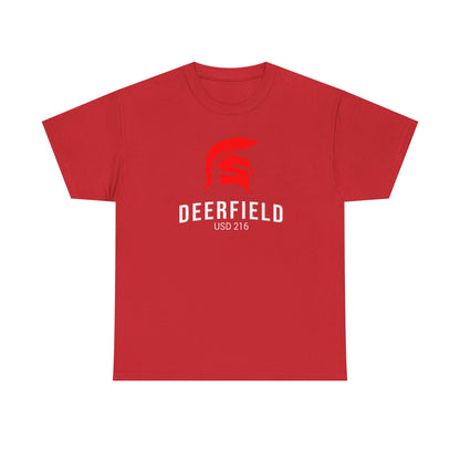 Spartan Helmet Graphic Tee — 'Ossified' Retro Warrior T-Shirt