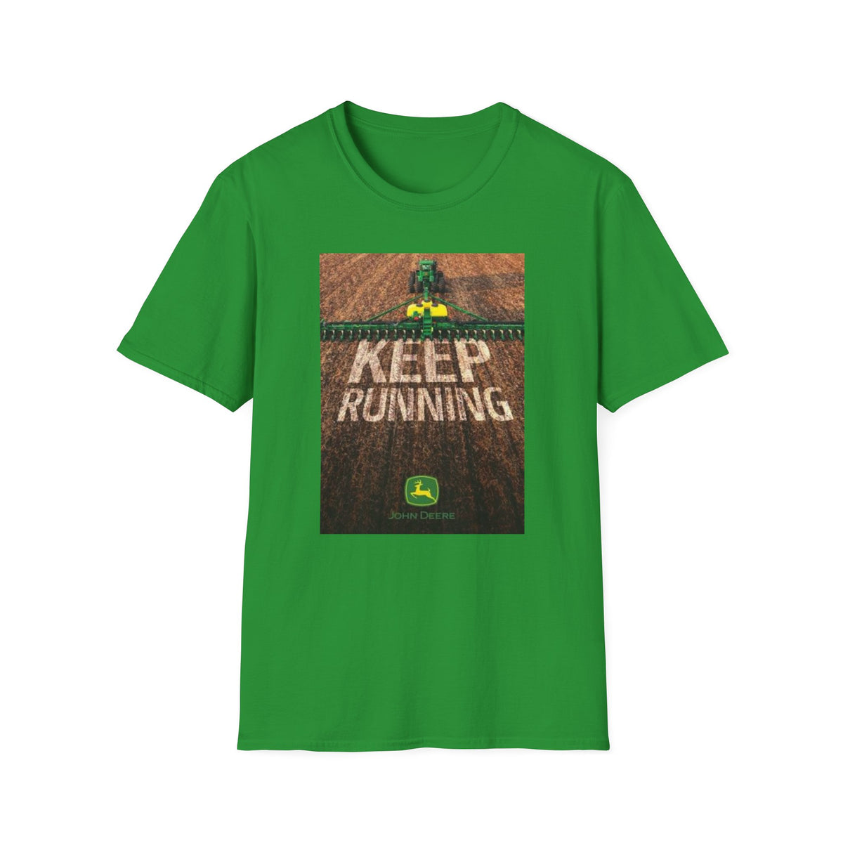 Keep Running Tractor T-Shirt — Farm John Deere Inspired Graphic Tee