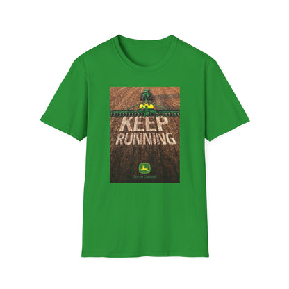 Keep Running Tractor T-Shirt — Farm John Deere Inspired Graphic Tee