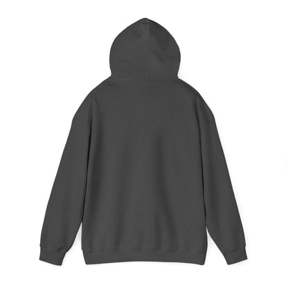 Elvis Silhouette Hoodie — Cozy Music Lover Pullover with Color Block Notes
