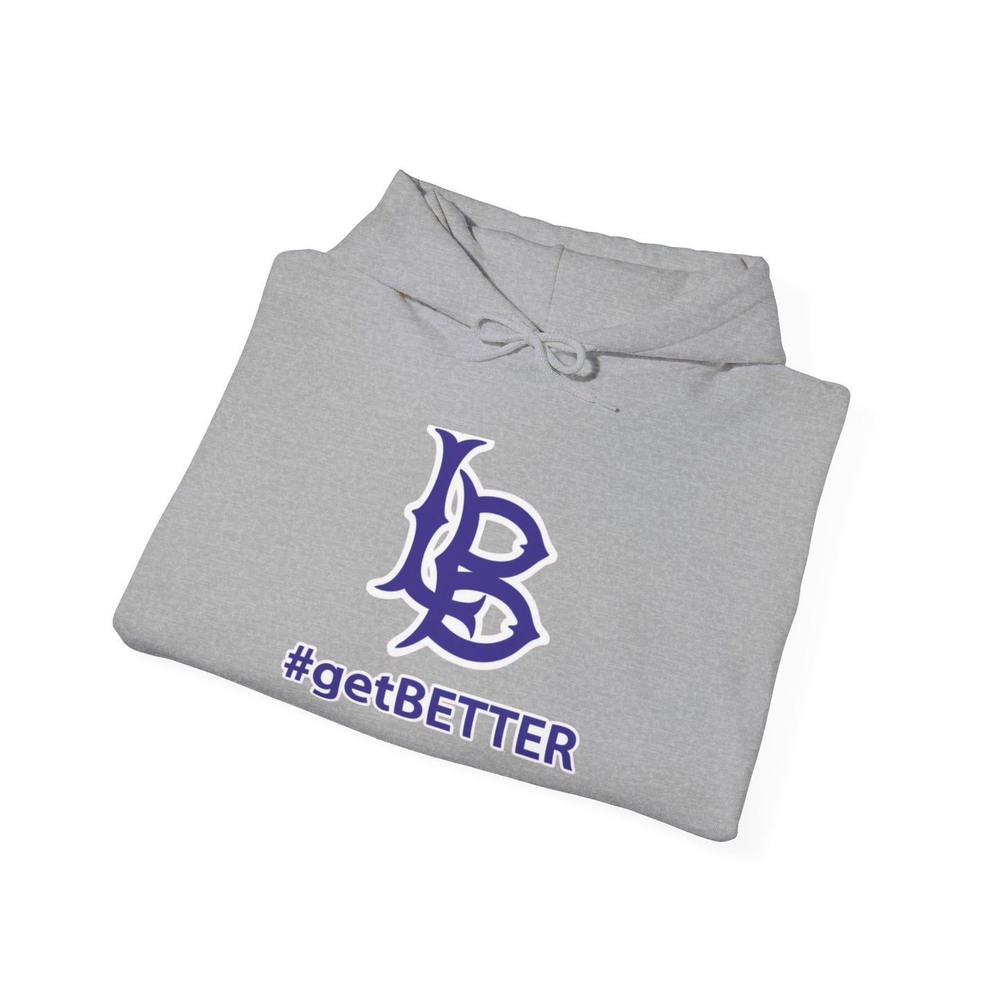 #getBETTER LB Logo Hoodie — Motivational Long Beach Sweatshirt