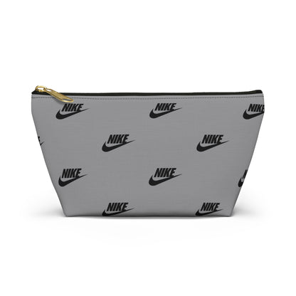 Repeating Swoosh Pattern Accessory Pouch