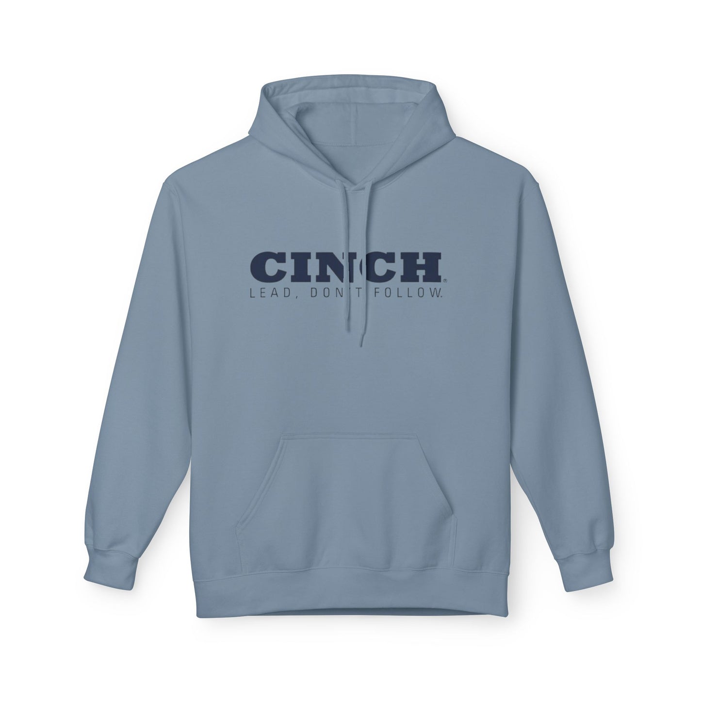CINCH "Lead, Don't Follow" Hoodie — Classic Logo Pullover