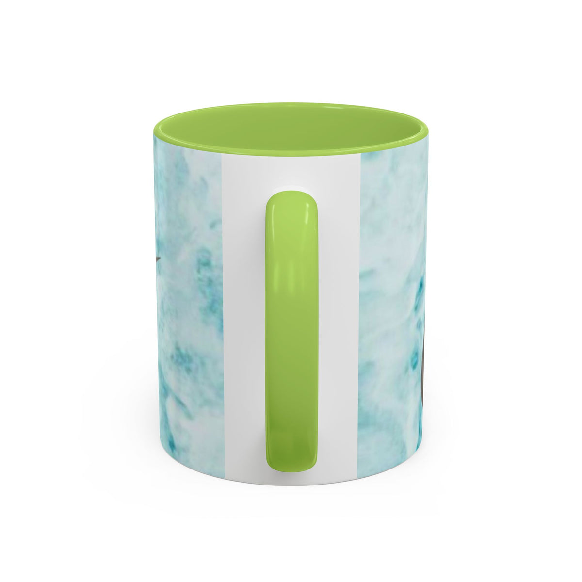 Swoosh Logo Coffee Mug | Accent Ceramic Mug
