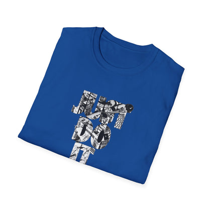 Just Do It Tee | Black graphic logo t-shirt