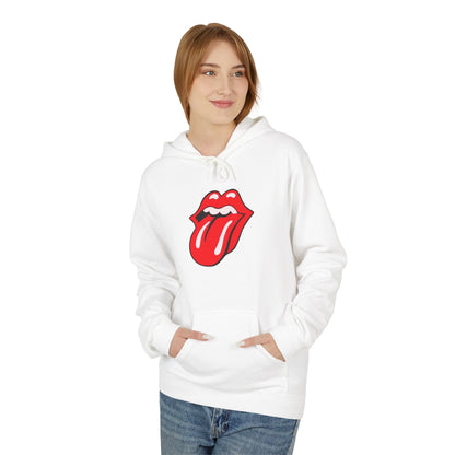 Classic Rock Tongue Hoodie — Red Lips Icon Pullover
