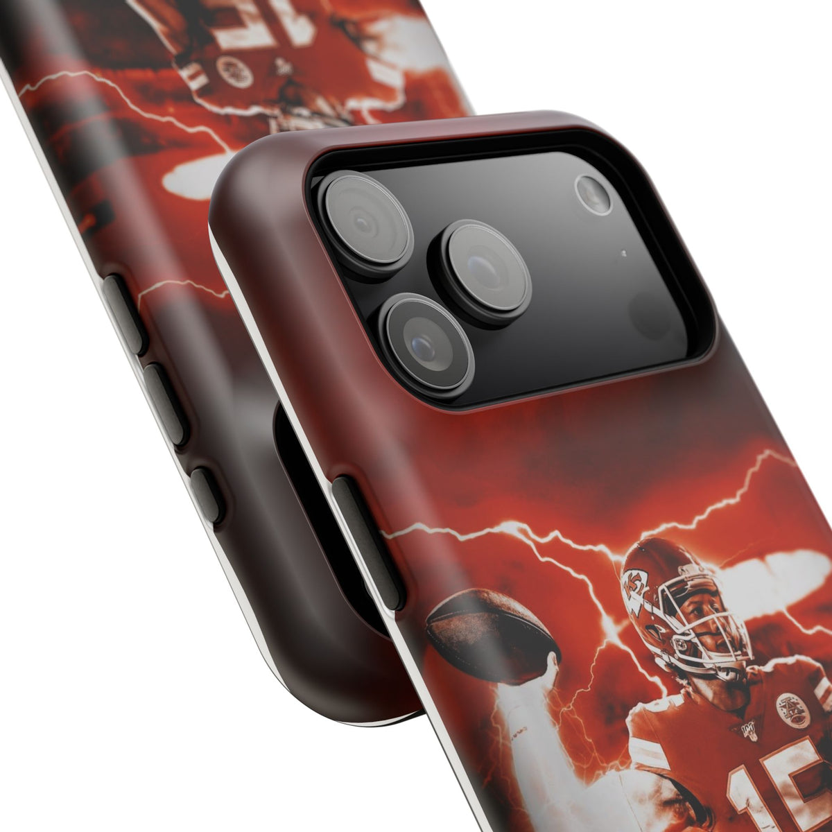 Patrick Mahomes Football Phone Case | Impact-Resistant Case