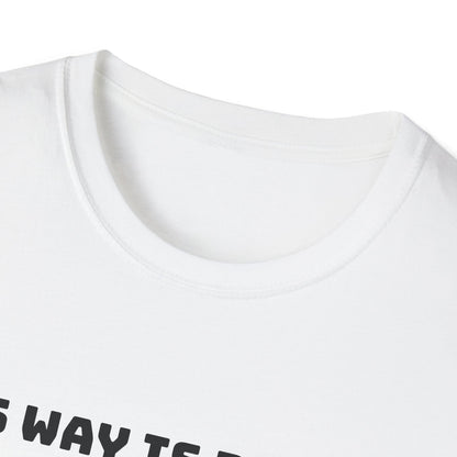 His Way Is Better cross t-shirt | Christian faith tee
